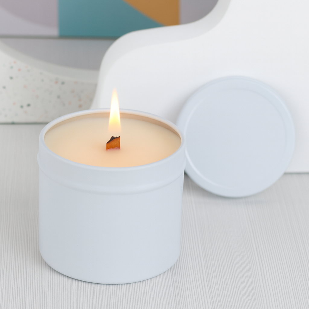 Woodwick Candle 4oz - Citrus & Smoke