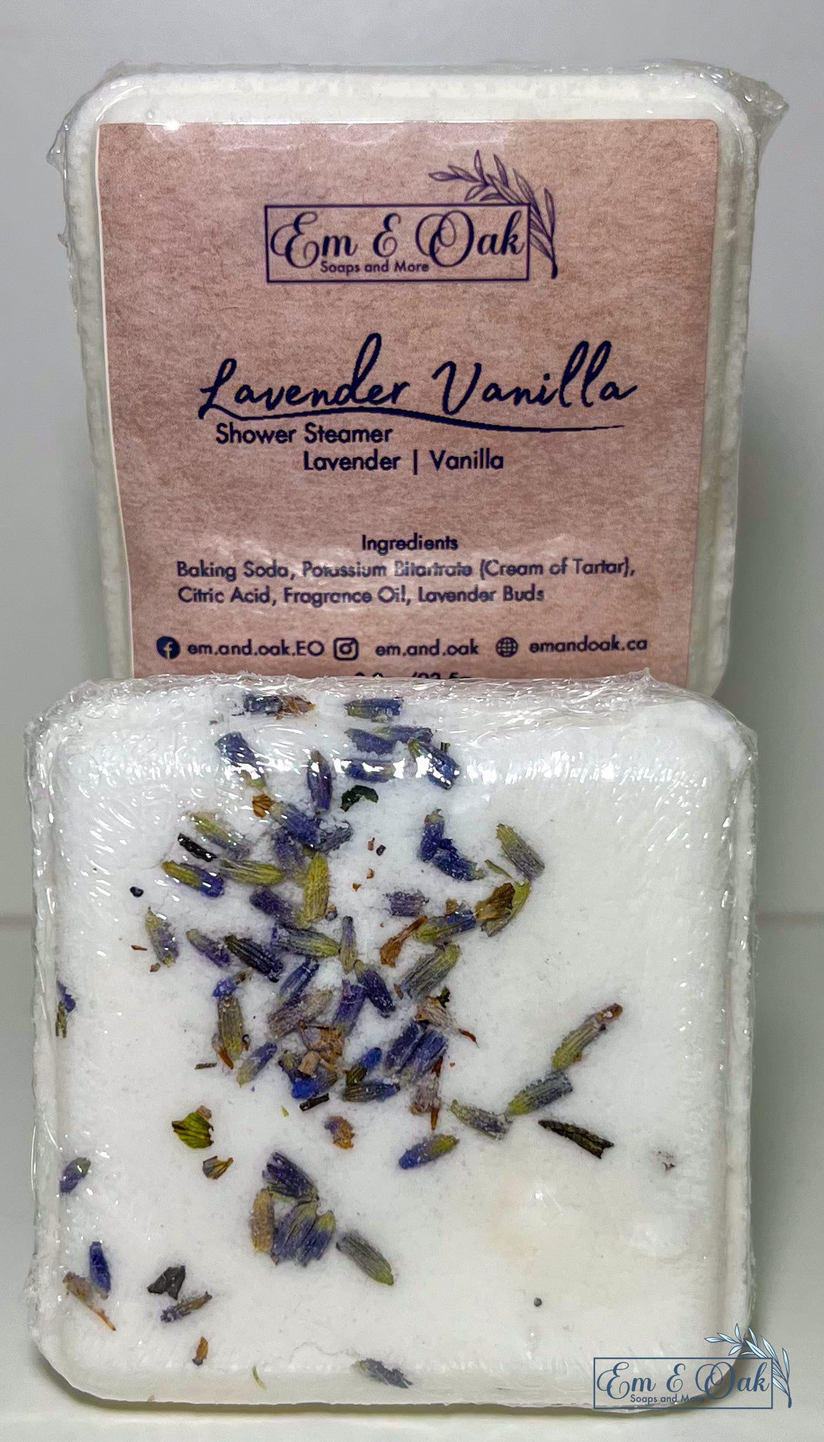 Shower Steamer - Lavender Vanilla - Em&Oak