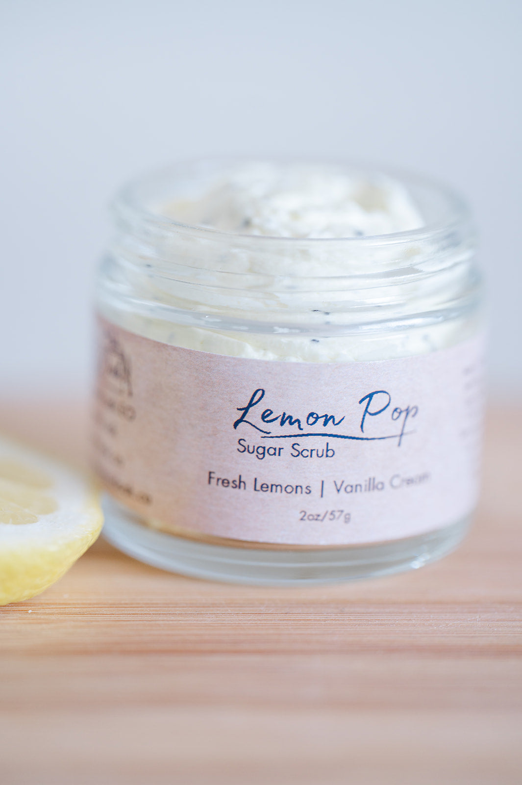 Whipped Sugar Scrub - Lemon Pop