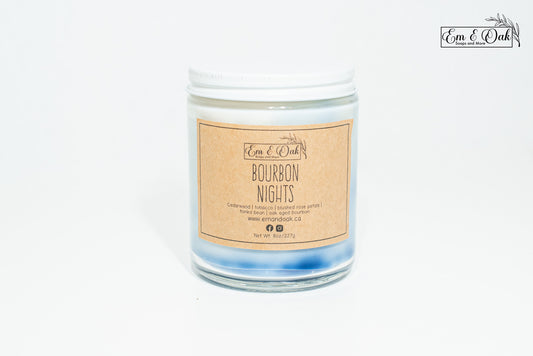 Wood Wick Candle - Bourbon Night